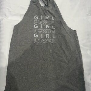 PINK Victoria's Secret Charcoal Tank Top